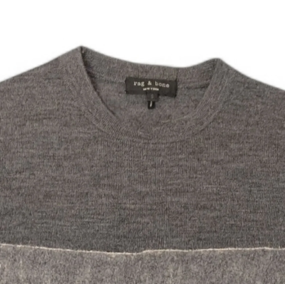 Rag & Bone Women’s Size Small Sweater Preppy Colorblock Crewneck Knit Top - Picture 3 of 9